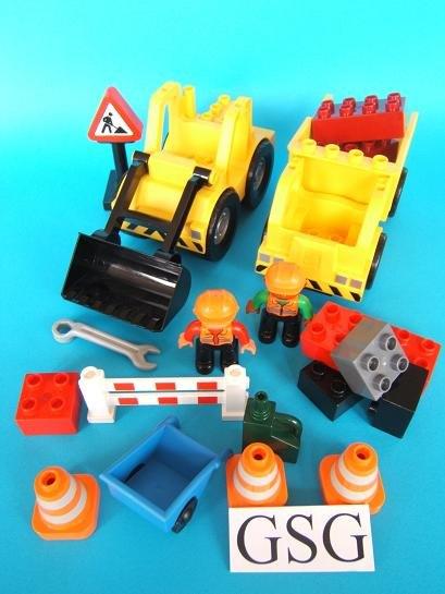 Duplo ville wegwerkzaamheden nr. 20032-02, Kinderen en Baby's, Speelgoed | Duplo en Lego, Ophalen of Verzenden, Zo goed als nieuw