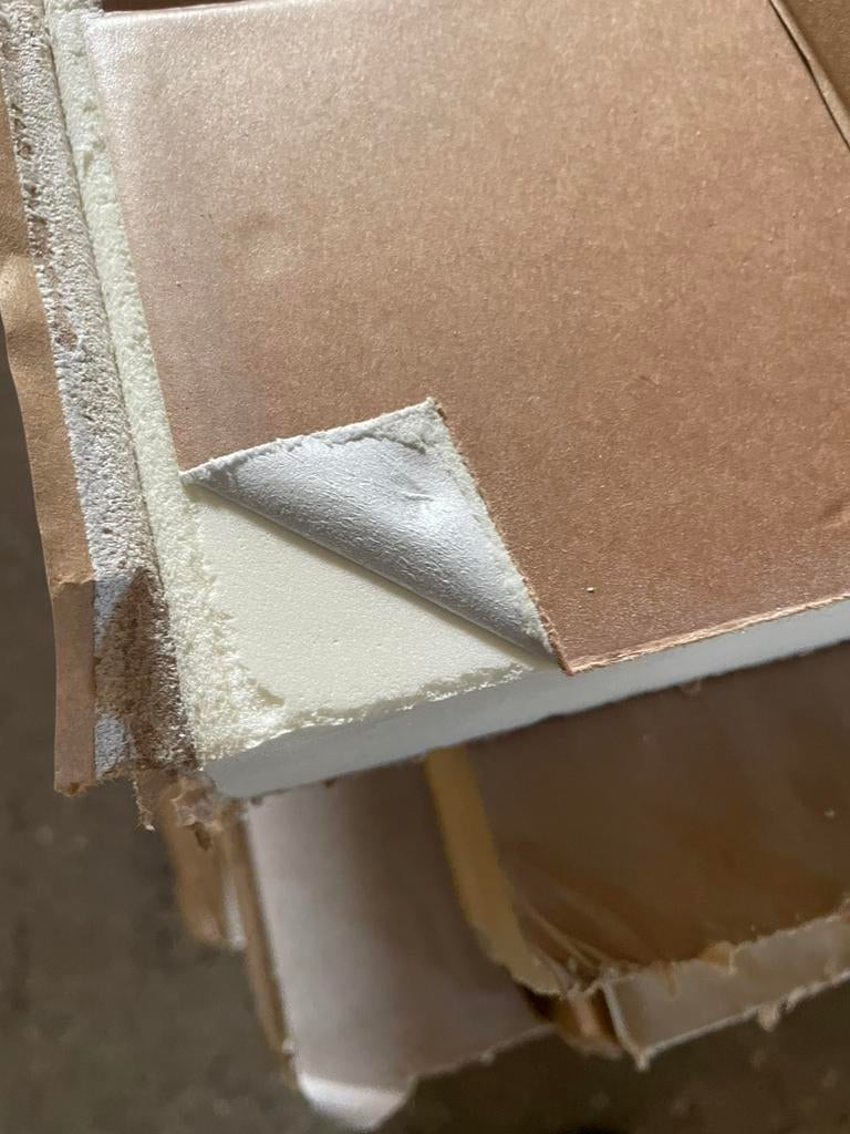 Pir isolatie B keuze 11 cm dik 110 mm, Doe-het-zelf en Verbouw, Ophalen, Zo goed als nieuw, Overige materialen