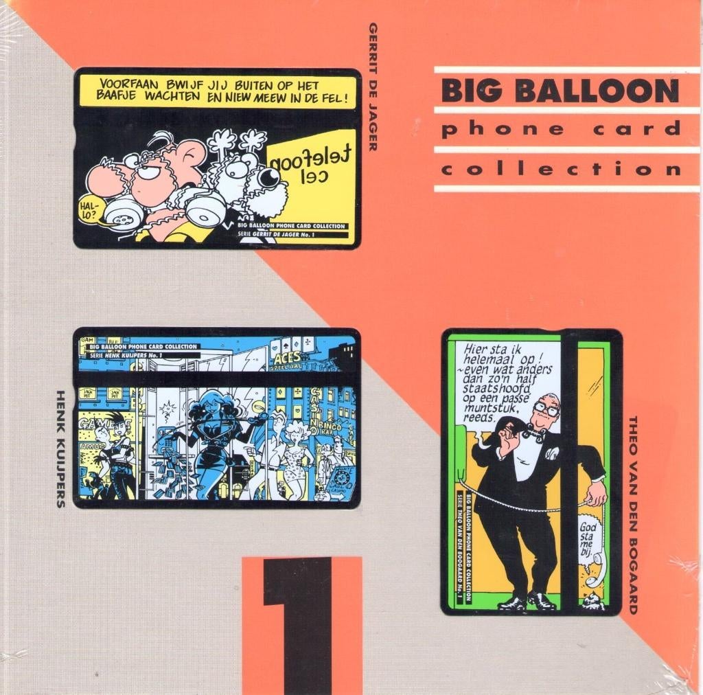 Big Balloon Telefooncards  Collection: o.a. Franka., Verzamelen, Ophalen of Verzenden, Nederland