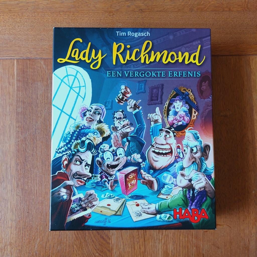 Lady Richmond - bordspel van HABA, Vijf spelers of meer, Ophalen of Verzenden, Zo goed als nieuw, HABA