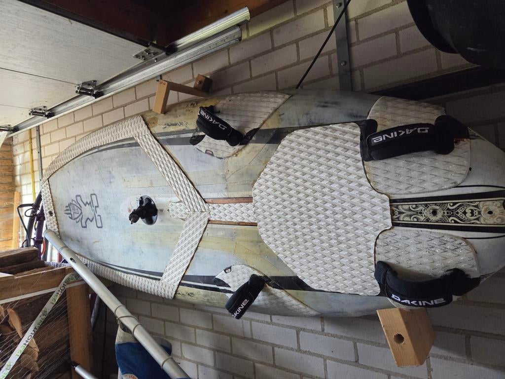 Starboard Custom Foil Windsurfplank met neilpryde foil, Watersport en Boten, Windsurfen, Gebruikt, Minder dan 250 cm, Ophalen of Verzenden