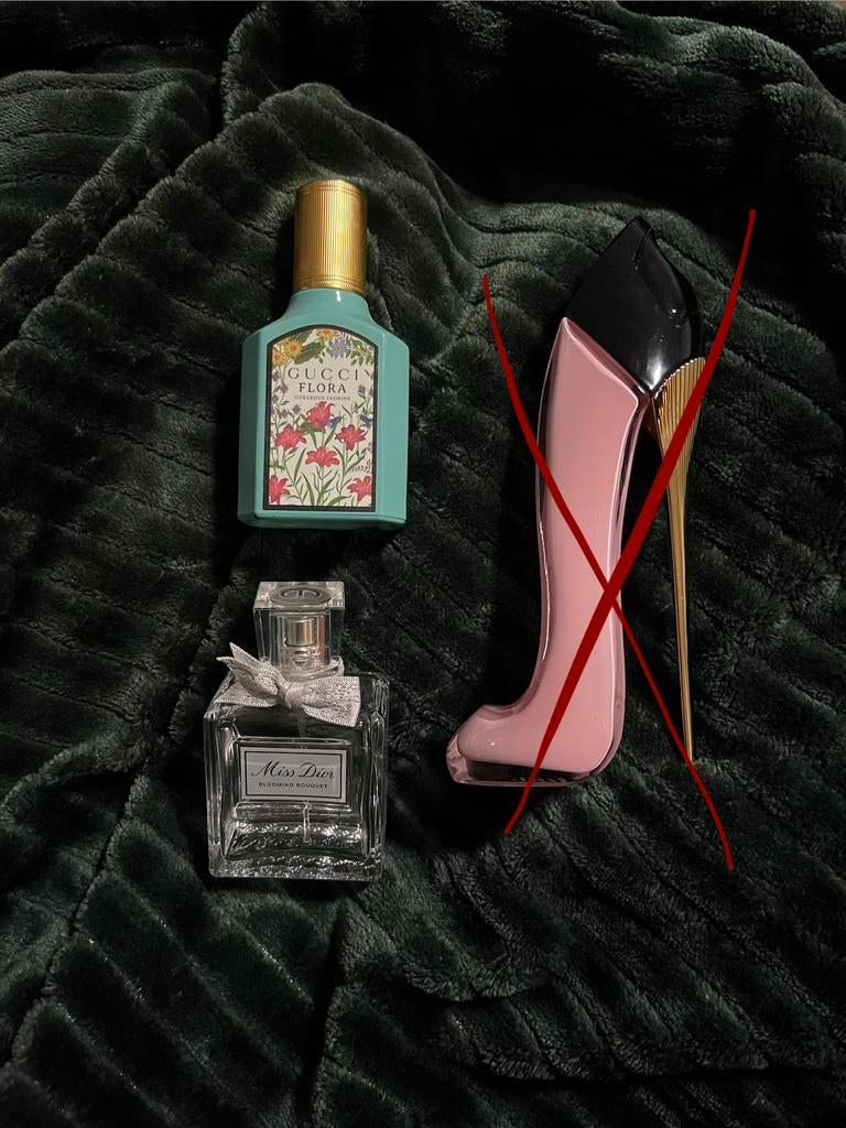 Lege Parfumflesjes Gucci, Dior, Sieraden, Tassen en Uiterlijk, Uiterlijk | Parfum, Gebruikt, Ophalen of Verzenden