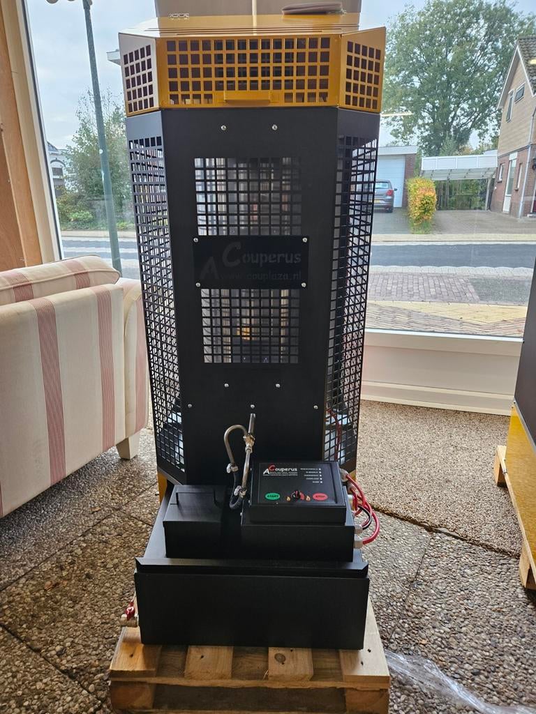 Werkplaats verwarming 35 kw, Doe-het-zelf en Verbouw, Ophalen of Verzenden, 800 watt of meer, Kachel, 30 tot 80 cm