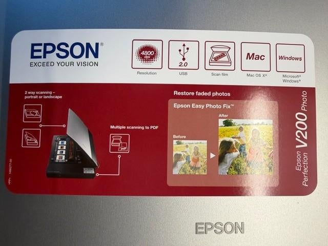 Epson Fhoto Scanner, Ophalen, Zo goed als nieuw, Overige typen