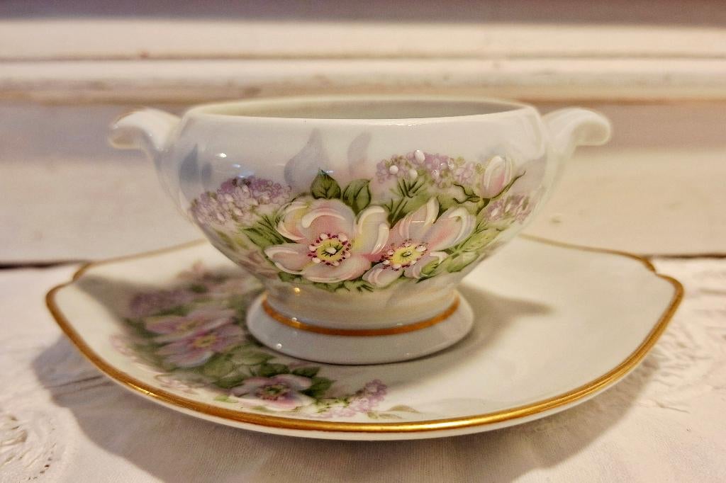 Limoges, mini terrine, moutardière, Antiek en Kunst, Antiek | Servies los, Ophalen of Verzenden