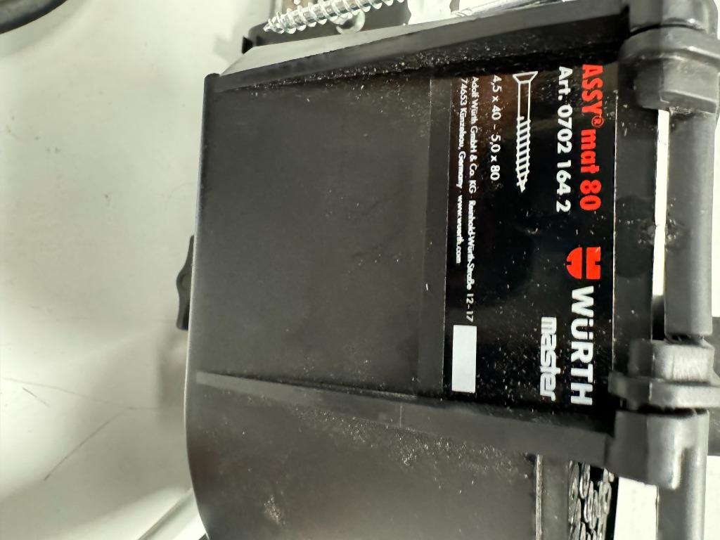 321976 Wurth Bandschroefmachine HS16 ZO GOED ALS NIEUW, Ophalen of Verzenden, Zo goed als nieuw, 600 watt of meer, Overige typen