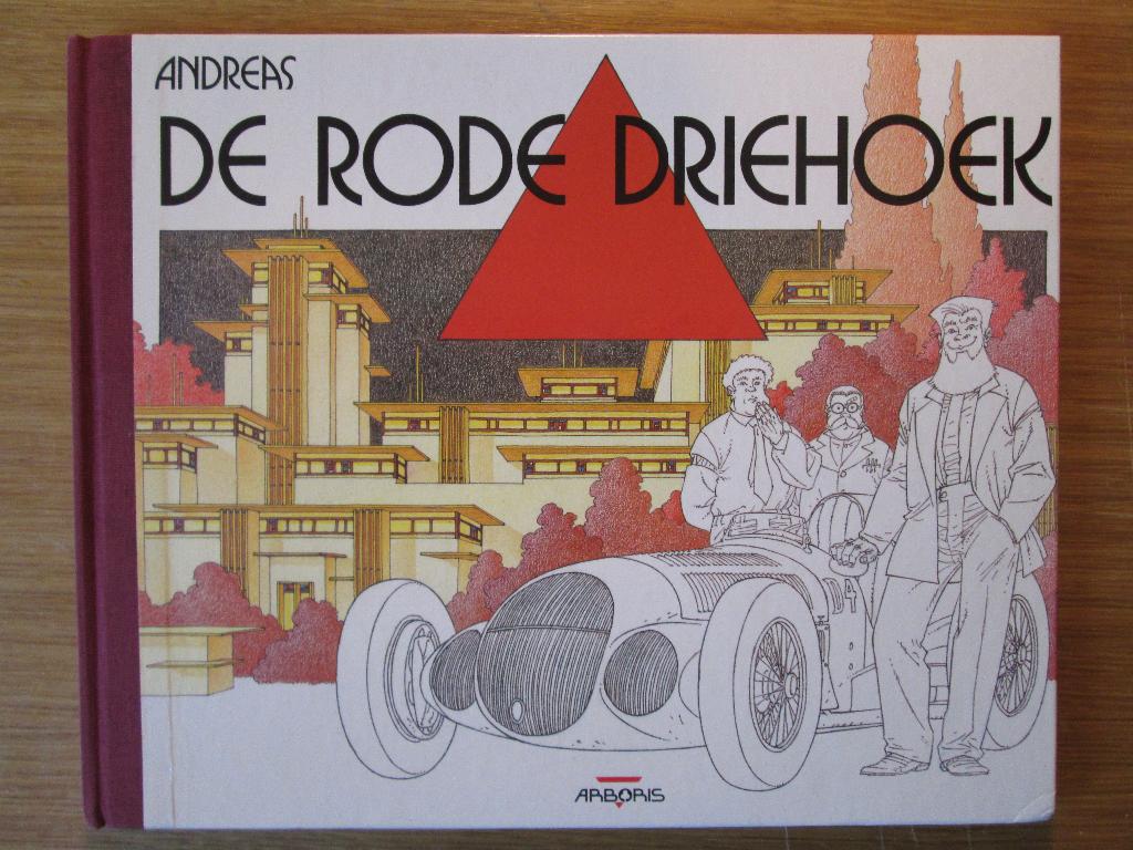 De rode driehoek (HC, Boeken, Stripboeken, Complete serie of reeks, Ophalen of Verzenden, Zo goed als nieuw, Andreas (Martens)