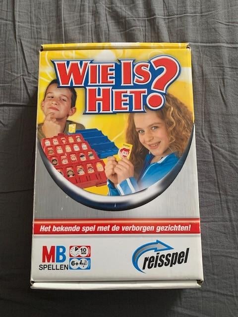 Wie is het? Reisspel, Hobby en Vrije tijd, Gezelschapsspellen | Bordspellen, Een of twee spelers, Ophalen of Verzenden, Reisspel