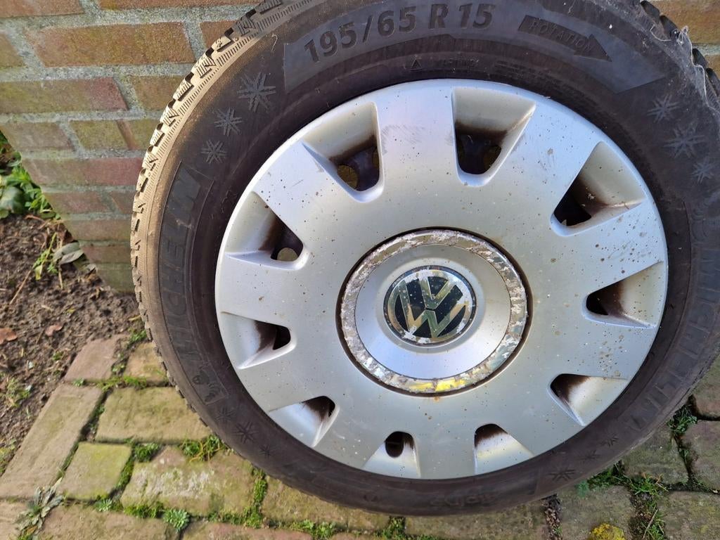 Winterbanden VW golf  variant, Gebruikt, 16 inch, Banden en Velgen, Personenwagen
