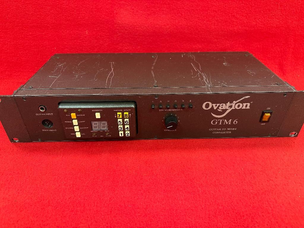 Ovation (Shadow) GTM6 Gitaar naar MIDI converter, Ophalen of Verzenden, Zo goed als nieuw, Overige typen