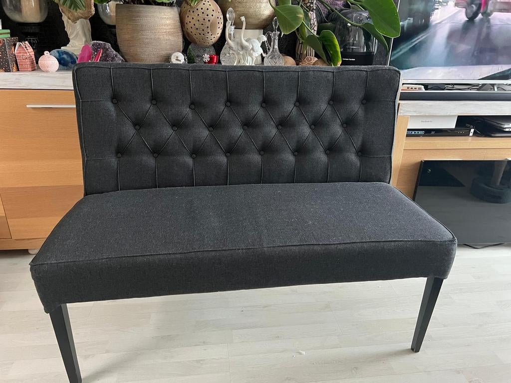 Eethoekbankje, Minder dan 75 cm, Driepersoons, Ophalen of Verzenden, Zo goed als nieuw