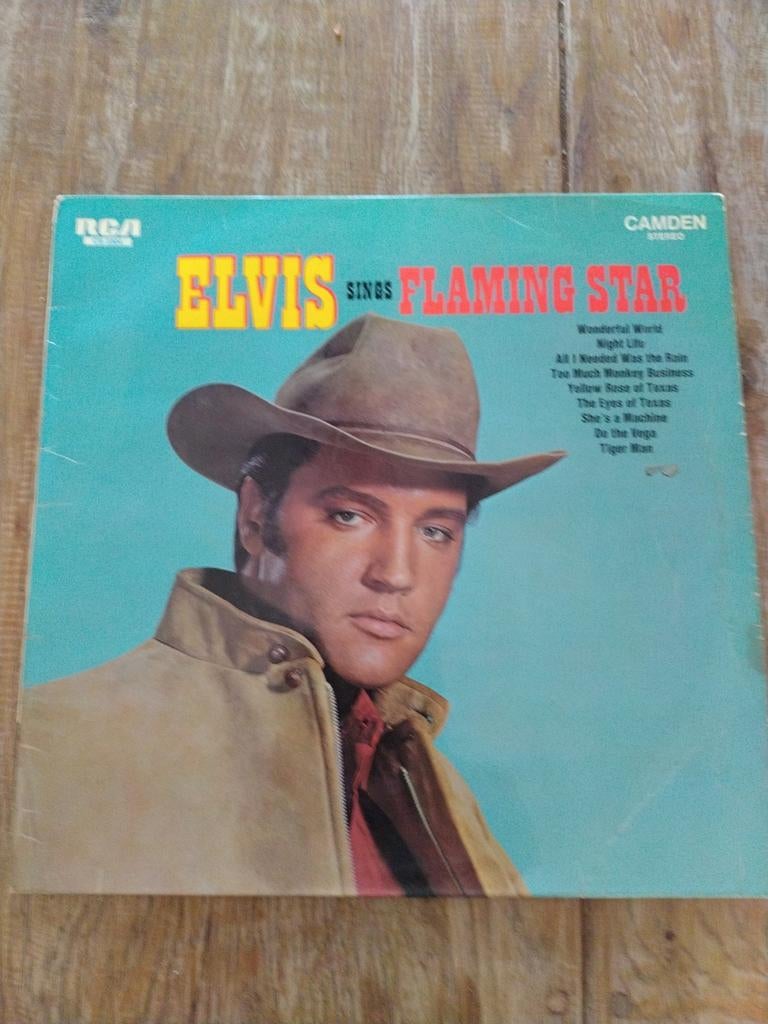 Elvis Presley - Flaming Star LP, Ophalen of Verzenden, Gebruikt, 12 inch