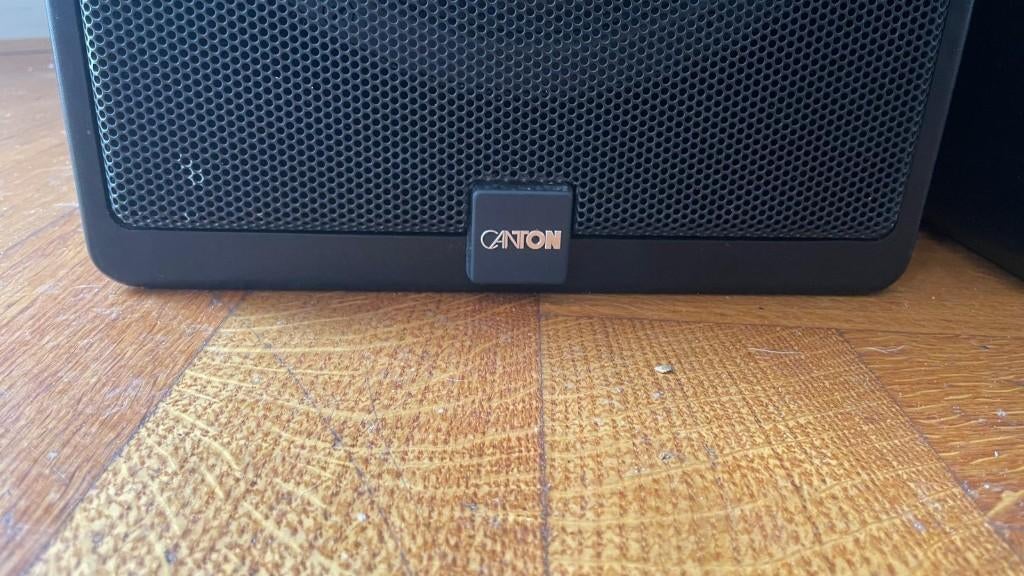 Canton luidsprekers, Gebruikt, 60 tot 120 watt, Front, Rear of Stereo speakers, Ophalen