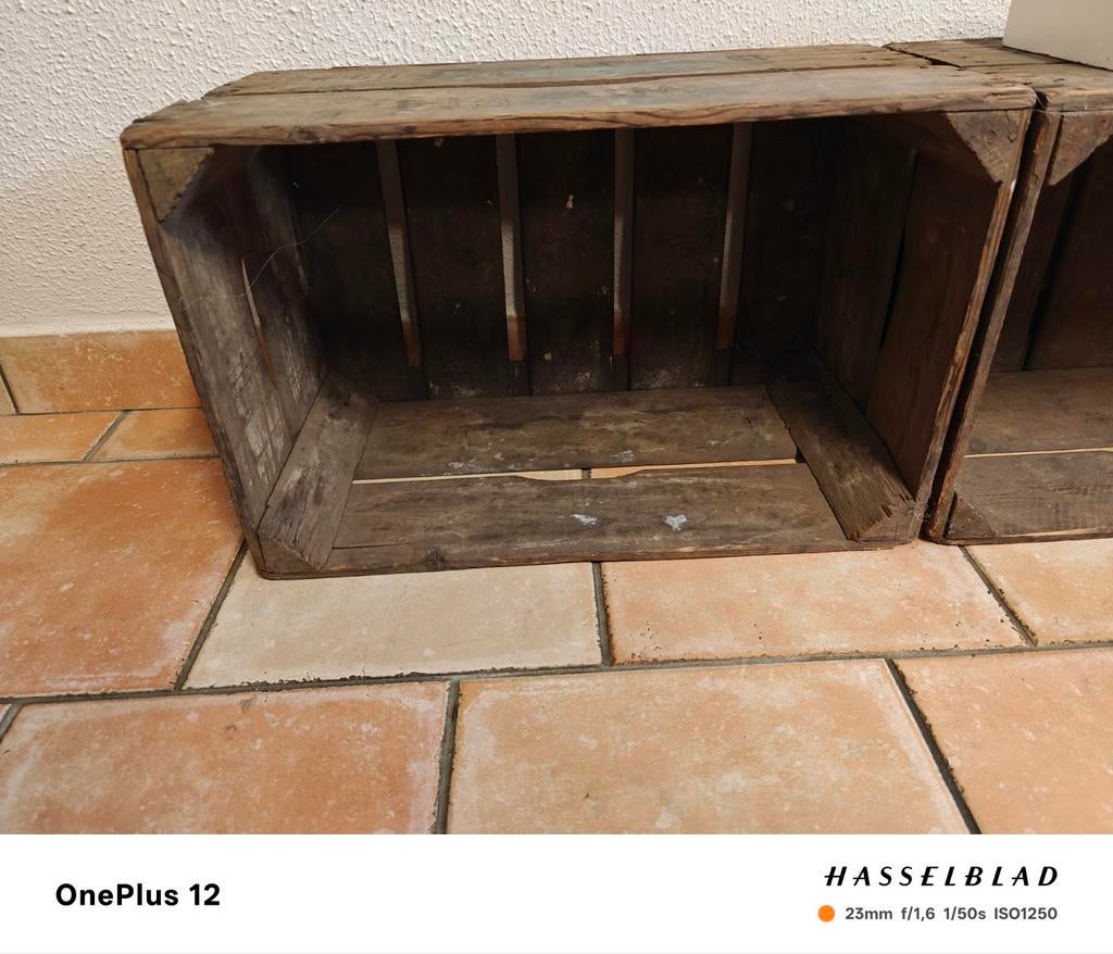 Fruit kistjes, Huis en Inrichting, Woonaccessoires | Kisten, Minder dan 50 cm, 50 tot 100 cm, Ophalen of Verzenden, Zo goed als nieuw