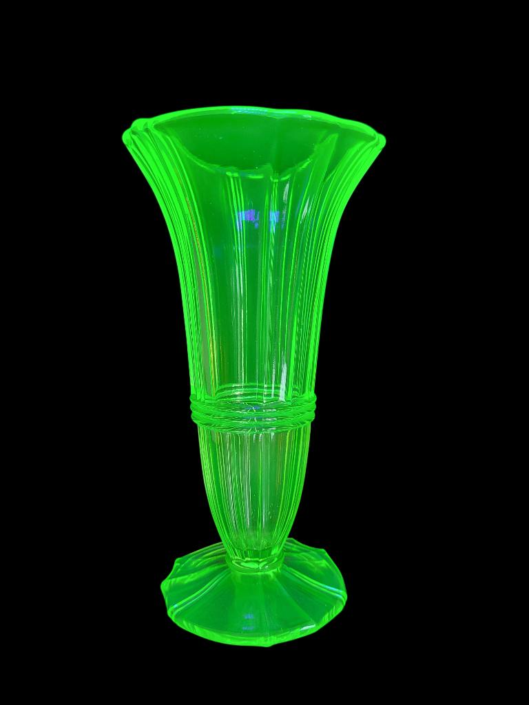 annagroen art deco vaas, Ophalen of Verzenden