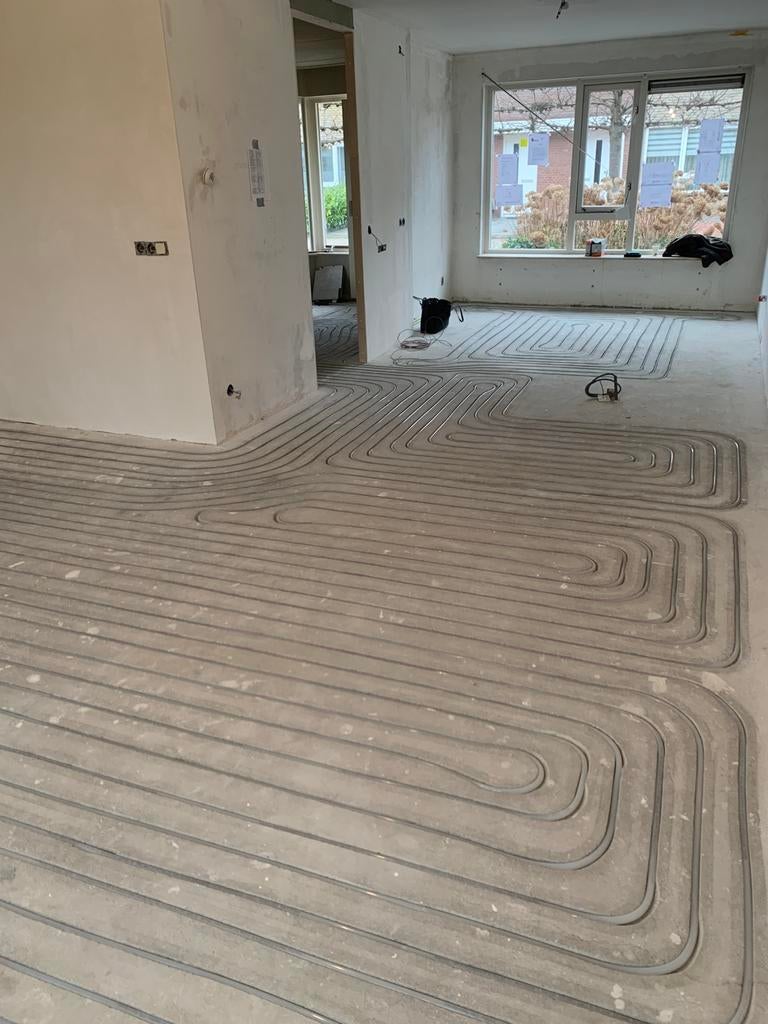 Vloerverwarming frezen fermacell zandcement compleet, Doe-het-zelf en Verbouw, Verwarming en Radiatoren, Hoog rendement (Hr), Cv-ketel of Combi-ketel