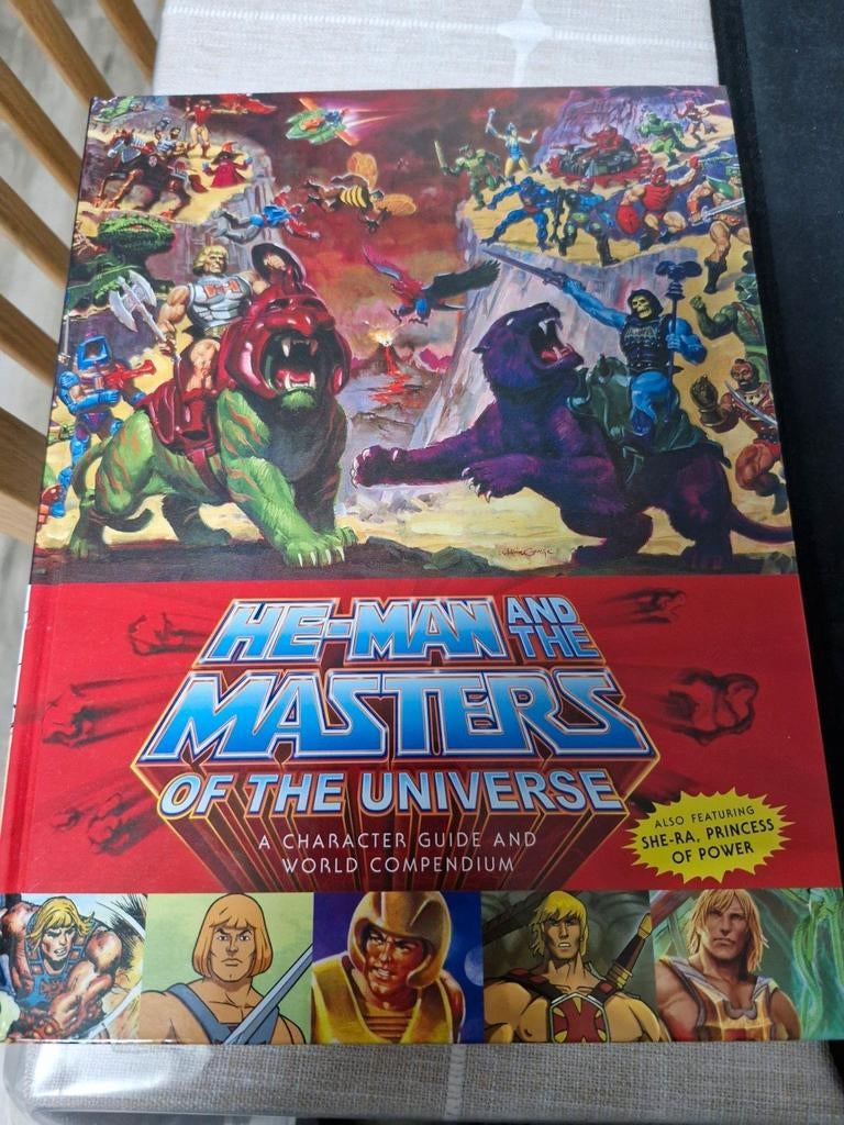 He-Man & Masters of the Universe: Character Guide (Dark Hors, Boeken, Ophalen of Verzenden, Zo goed als nieuw