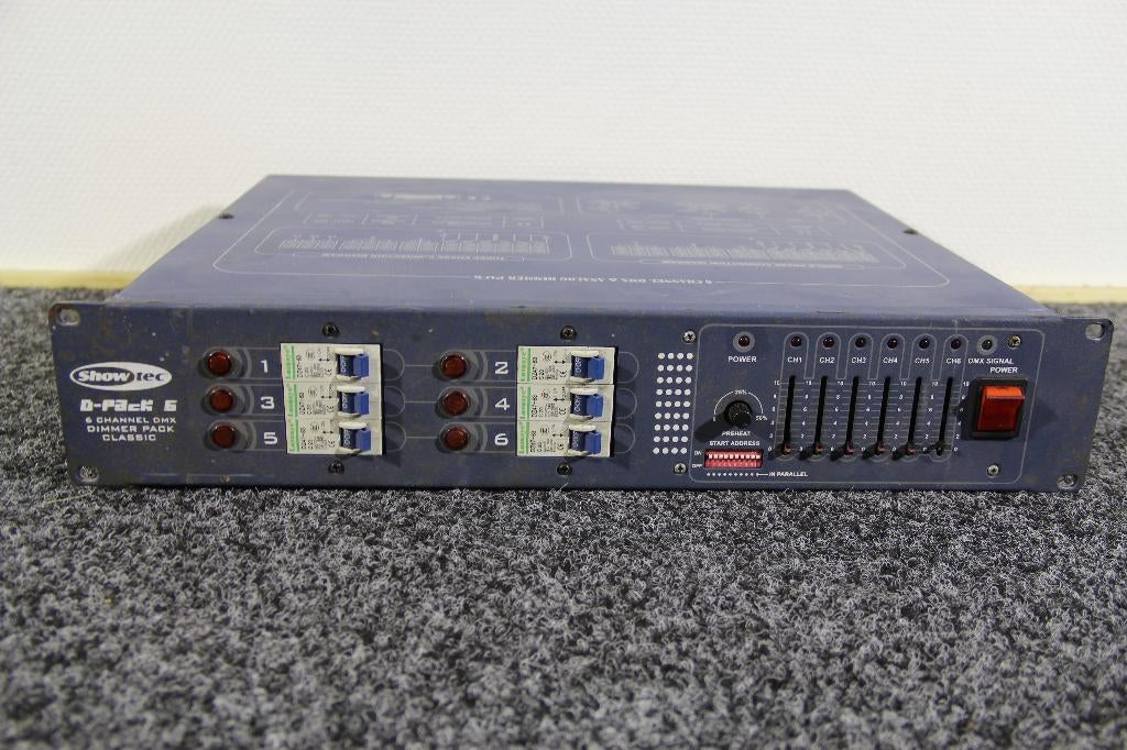 Showtec D‑pack 6‑kanaal Dimmer Pack, Ophalen, Gebruikt, Licht
