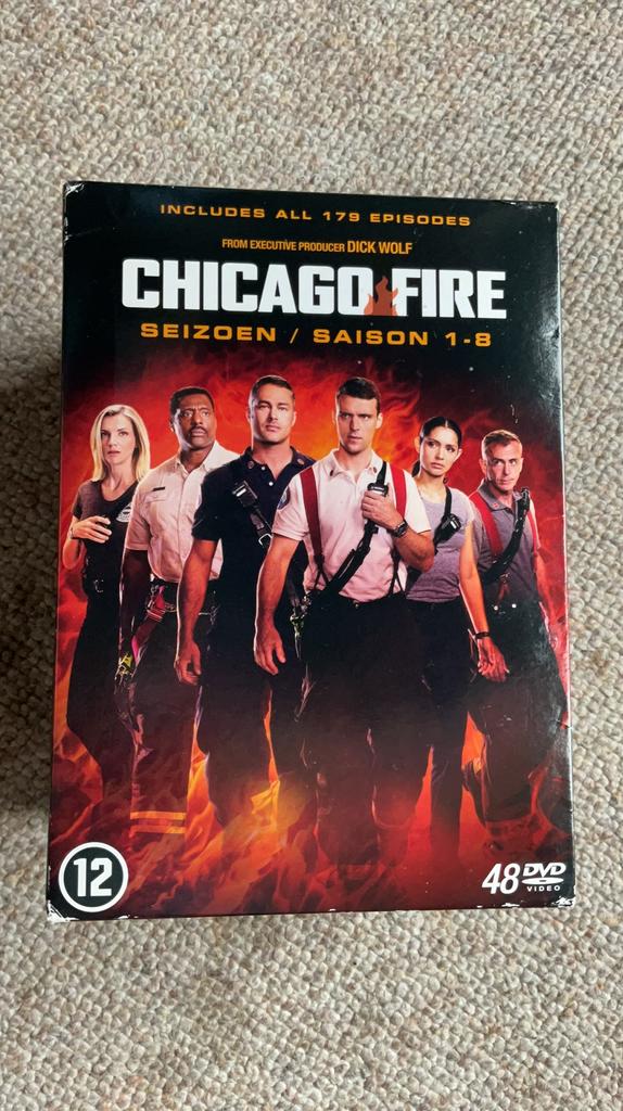 CHICAGO FIRE Seizoen 1 - 8 op DVD., Vanaf 12 jaar, Ophalen of Verzenden, Zo goed als nieuw, Actie en Avontuur