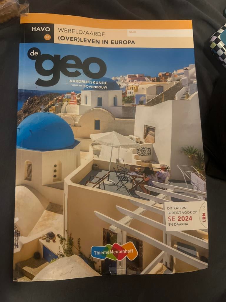 De Geo Aardrijkskunde HAVO Bovenbouw, Ophalen of Verzenden, Zo goed als nieuw