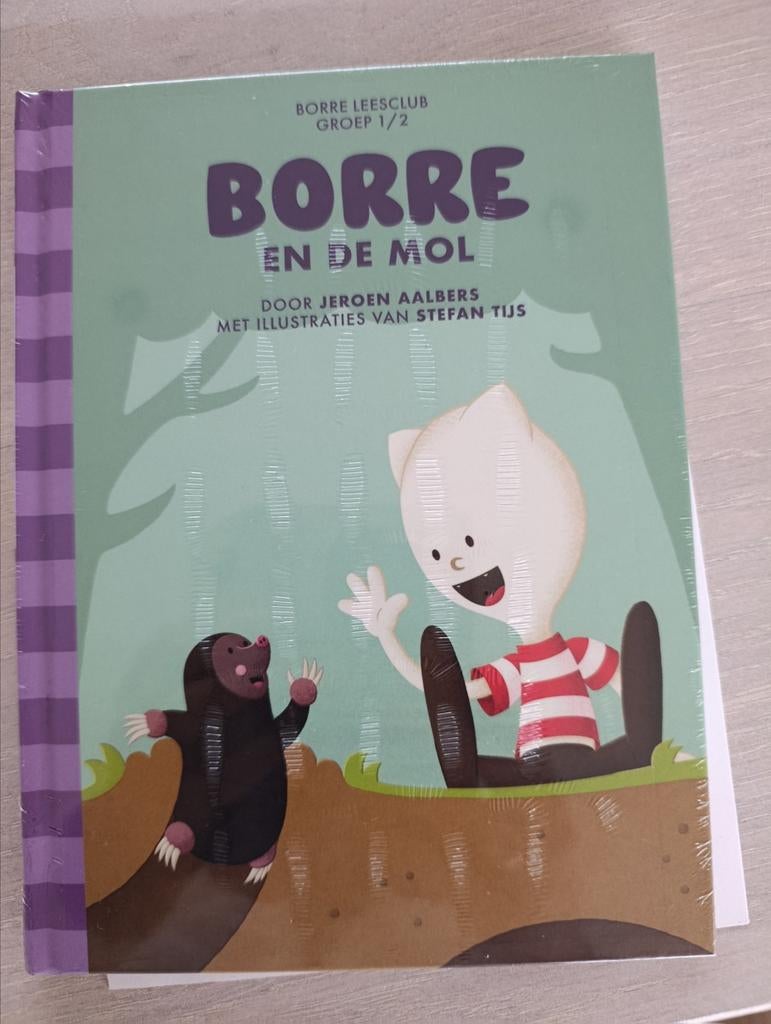 Borre en de mol boek leesboek nieuw in seal groep 1 2, Ophalen of Verzenden, Nieuw, Fictie algemeen