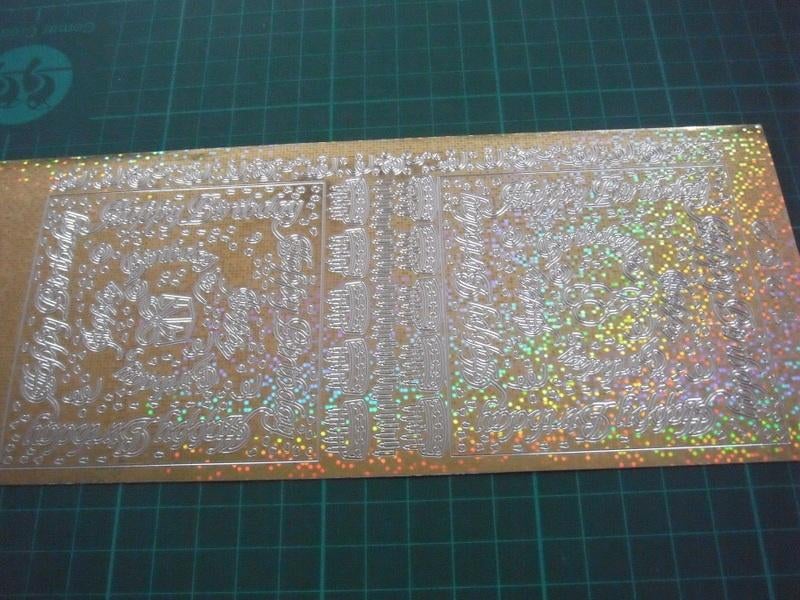 Peel off stickers holografisch of glitter- 7 foto's, Hobby en Vrije tijd, Ophalen of Verzenden, Nieuw, Overige thema's, Overige typen