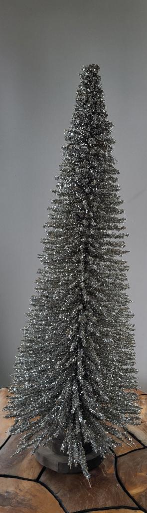 Christmas tree – Silver-like branches, artificial, Ophalen, Gebruikt