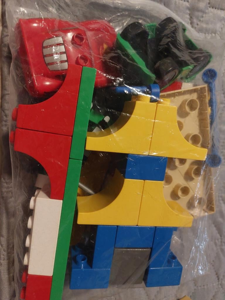 Duplo 5819 Tokyo pitstop Cars, Ophalen of Verzenden, Gebruikt, Complete set, Duplo