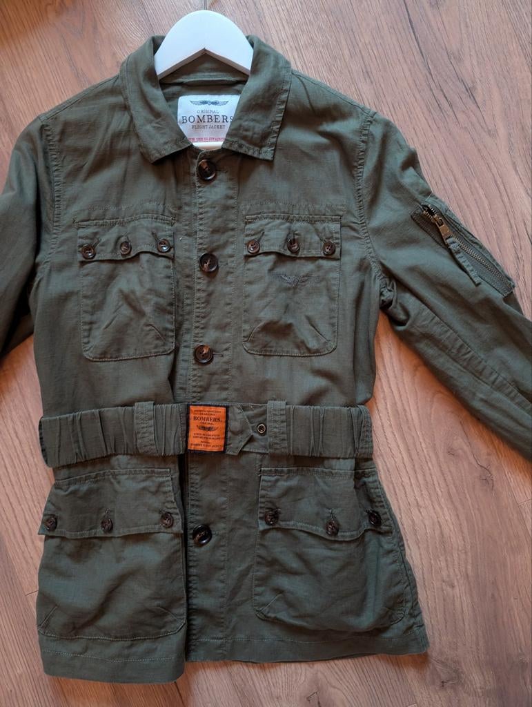 Original Bombers Flight jacket Maat S, Kleding | Dames, Ophalen of Verzenden, Zo goed als nieuw, Maat 36 (S), Bombers