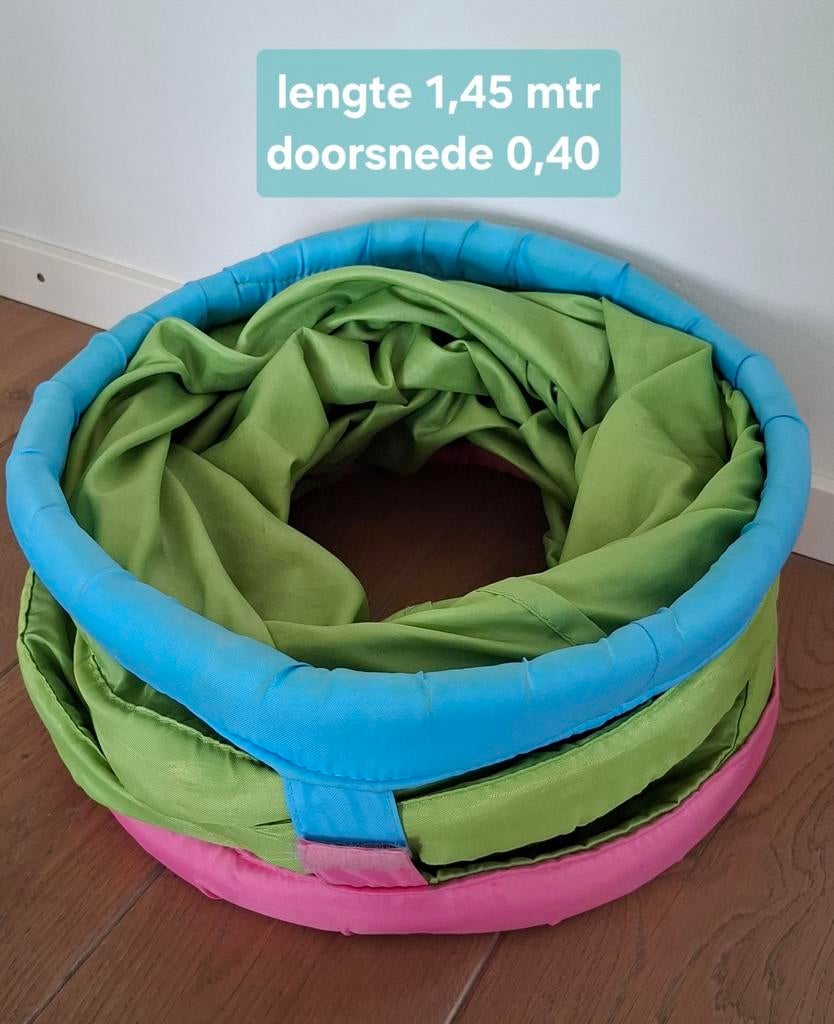 Kruiptunnel 145x40 cm zgan, Ophalen of Verzenden, Zo goed als nieuw