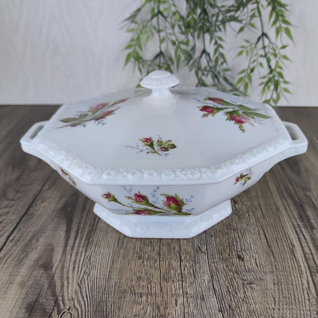 Rosenthal Maria Moosrose Kontinental Terrine / Dekschaal, Ophalen of Verzenden