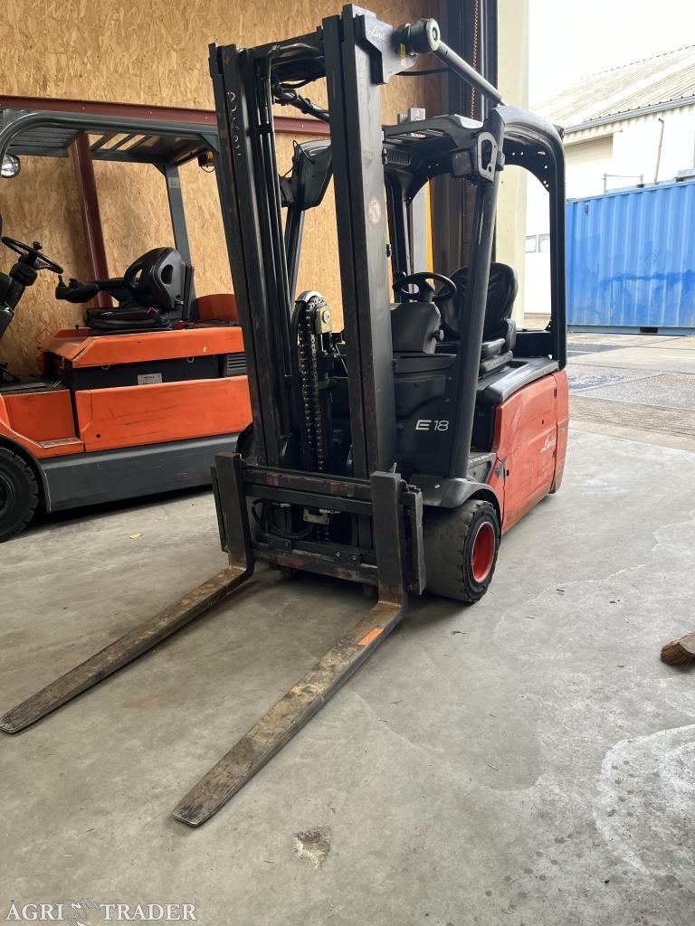 Heftruck Linde E18-01  bouwjaar 2012, Zakelijke goederen, Machines en Bouw | Heftrucks en Intern transport, Heftruck, Elektrisch
