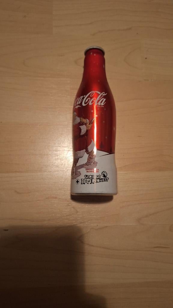Leeg Coca-Cola Flesje - Kersteditie, Ophalen of Verzenden, Gebruikt, Flesje(s), Overige merken
