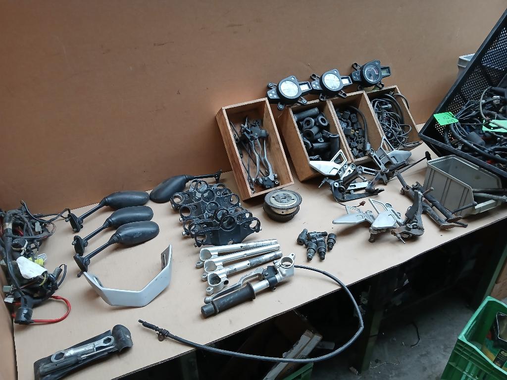 Yamaha TZR50 onderdelen TZR 50 AM6 uitlaat Koplamp cockpit, Ophalen of Verzenden, Gebruikt, Overige typen