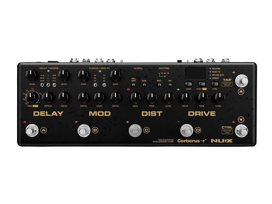 NUX Cerberus multi-effectpedaal, ., Nieuw, Ophalen of Verzenden, Multi-effect