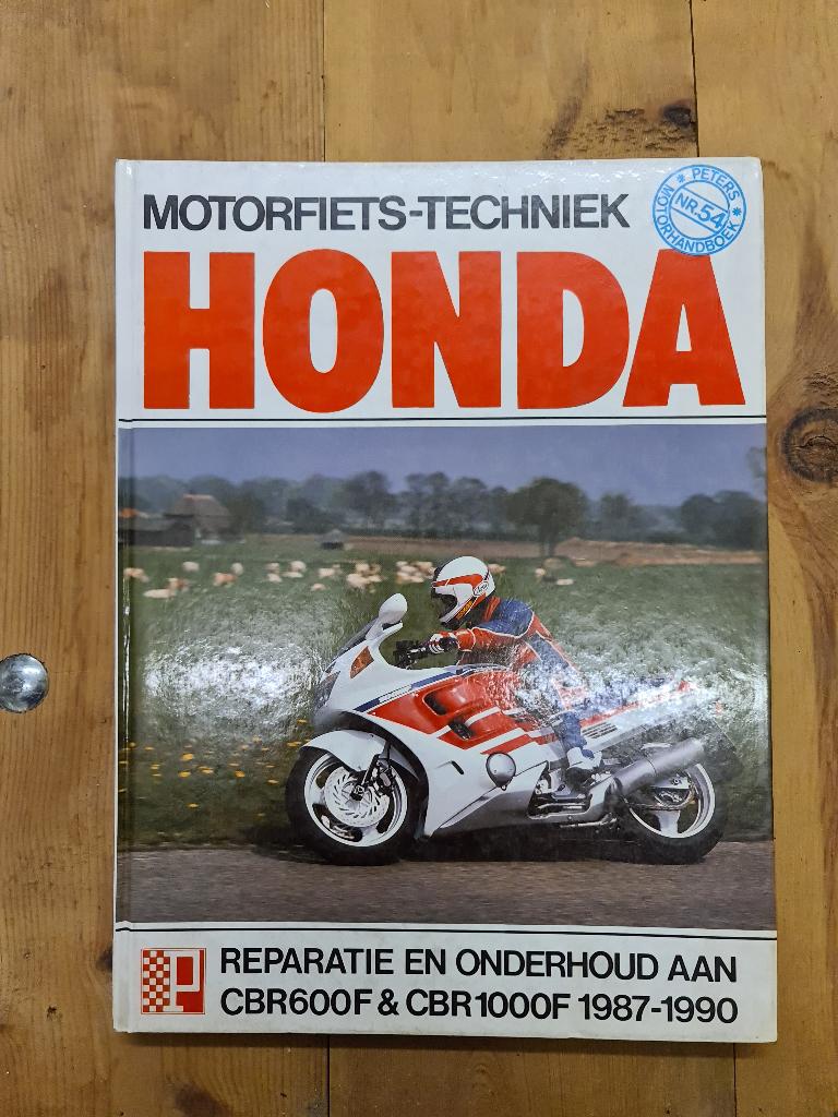Motorfiets-techniek Honda CBR600F & CBR1000F 1987-1990, Motoren, Handleidingen en Instructieboekjes, Ophalen of Verzenden, Honda