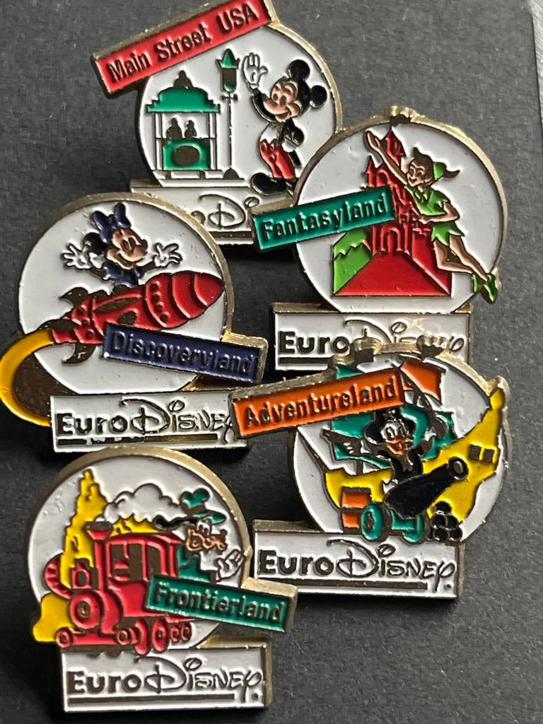 Complete set Euro disney pins, Verzamelen, Ophalen of Verzenden, Nvt, Nvt, Nvt