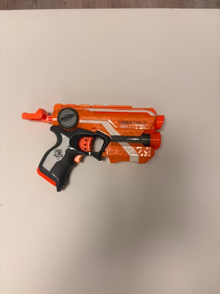 Nerf firestrike, Ophalen of Verzenden, Zo goed als nieuw