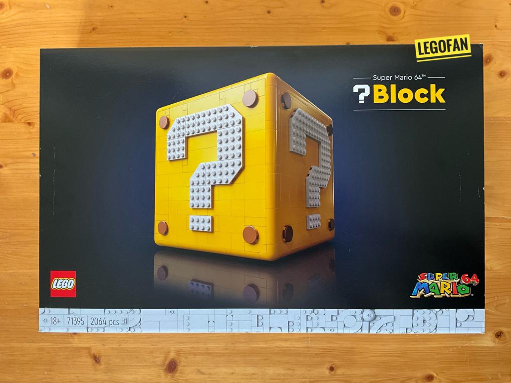 🆕 & SEALED!: LEGO 71395 Super Mario 64 Question Mark Block, Overige thema's, Lego, Nieuw, Ophalen of Verzenden