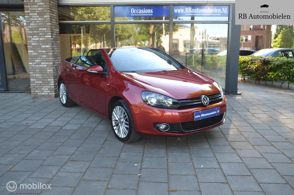 Volkswagen Golf Cabrio 1.2 TSI BlueMotion|CUP|Stoelverw|PDC, Auto's, Volkswagen, Voorwielaandrijving, Stof, Gebruikt, Zwart