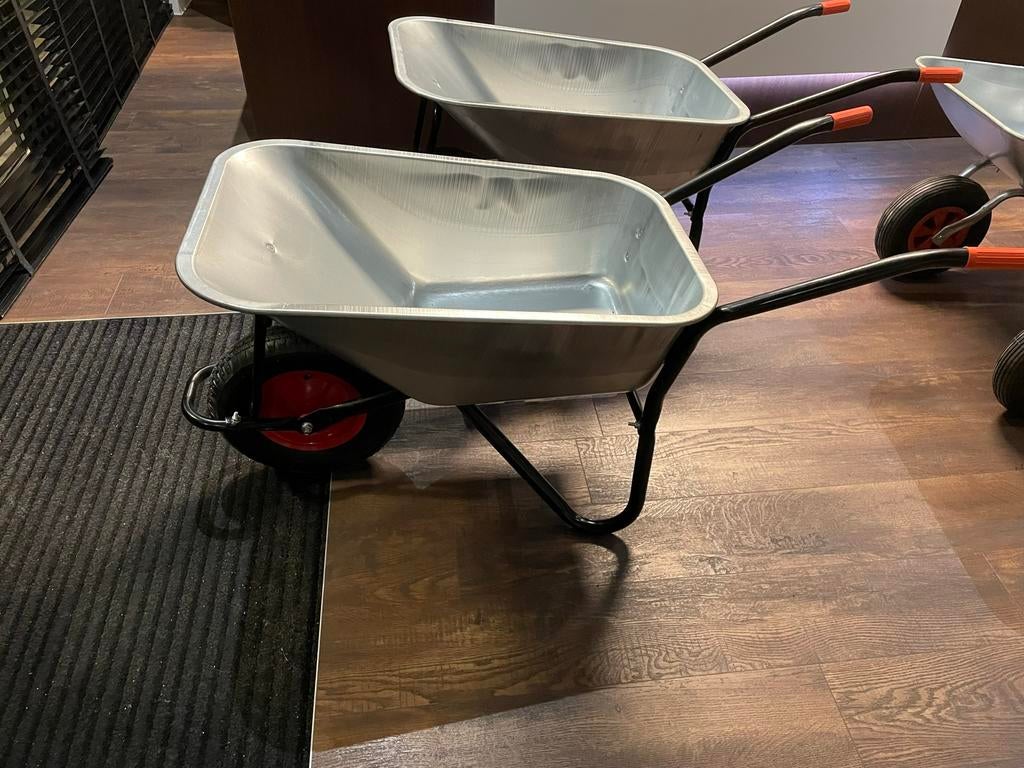 Kruiwagen 100 liter nieuw, Tuin en Terras, Kruiwagens, Ophalen, Nieuw