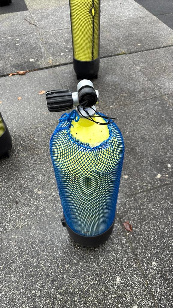 Duikfles 10 liter M 25x2, Ophalen, Zo goed als nieuw, Duikfles