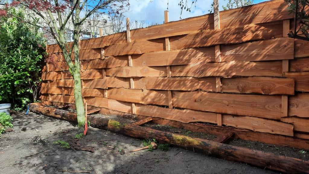 Schaaldelen  voor schuttingen, Ophalen of Verzenden, Hout, Minder dan 3 meter, 1 tot 2 meter