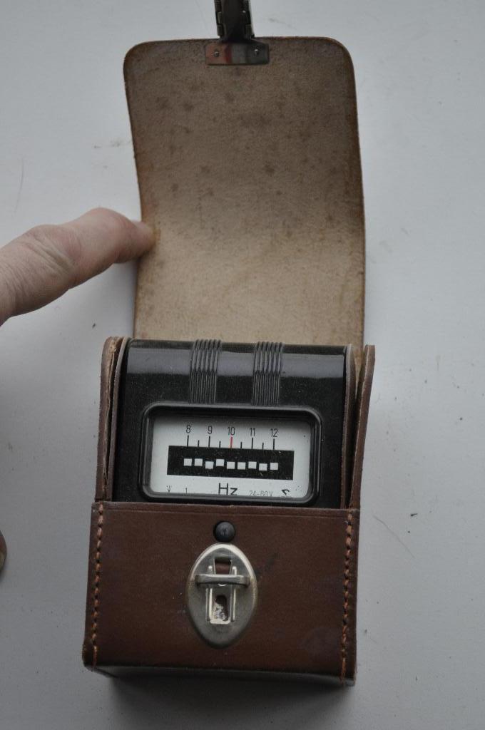 Gossen bakelieten PTT tong frequentie meter, Ophalen of Verzenden, Overige typen