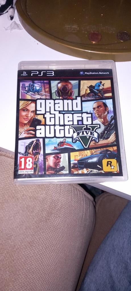 GTA 5 - Grand Theft Auto V - PS3, Gebruikt, Vanaf 18 jaar, 1 speler, Ophalen