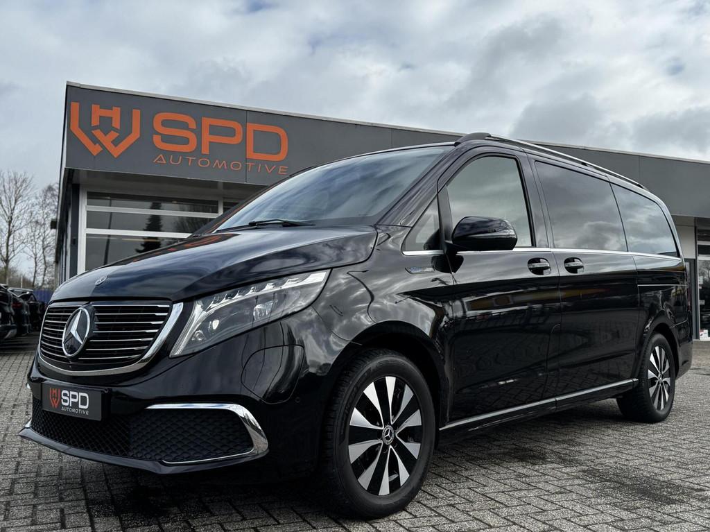 Mercedes EQV 300 L2 90 kWh|7-zit|Mbux|Burmester|Leer|LED|ACC, Automaat, Gebruikt, Overige carrosserieën, 2535 kg
