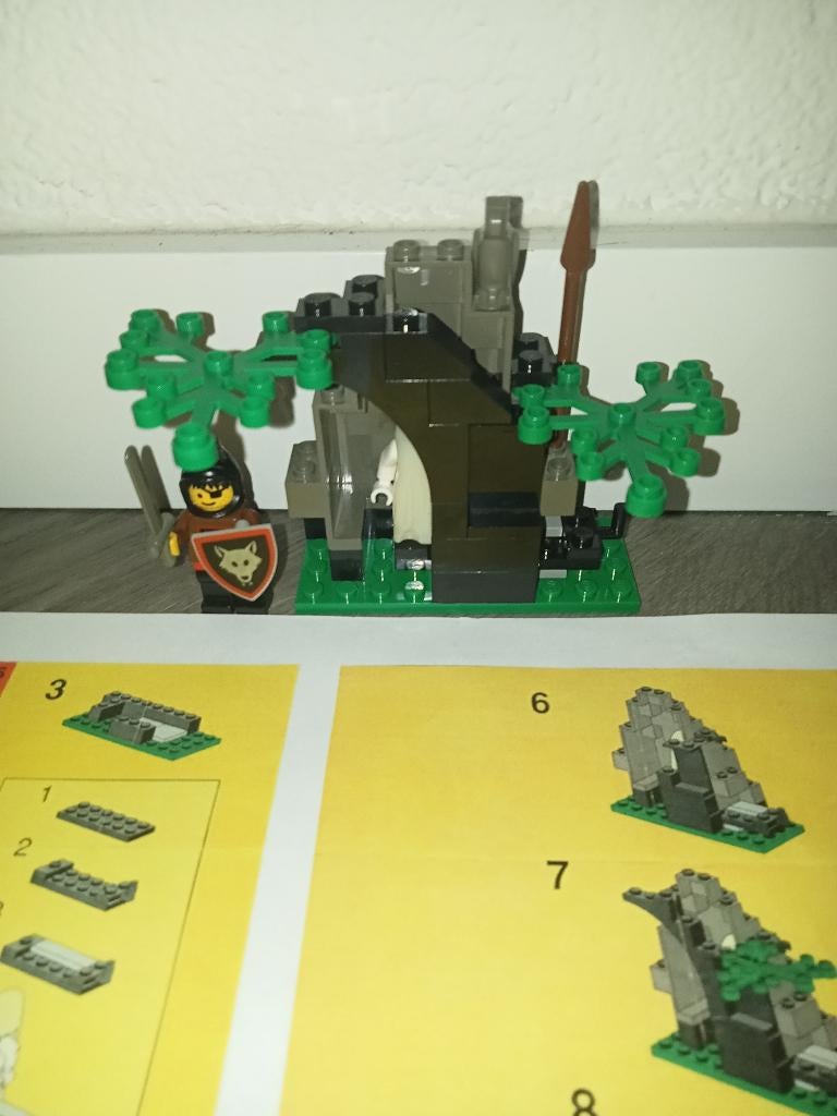 Lego Castle Wolfpack 1596 Ghostly Hideout, Kinderen en Baby's, Speelgoed | Duplo en Lego, Ophalen of Verzenden, Zo goed als nieuw