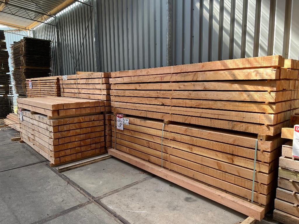 Douglas | palen | douglas balken | balk | paal | 2e KEUS, Tuin en Terras, Palen, Balken en Planken, Ophalen, Nieuw, 250 cm of meer