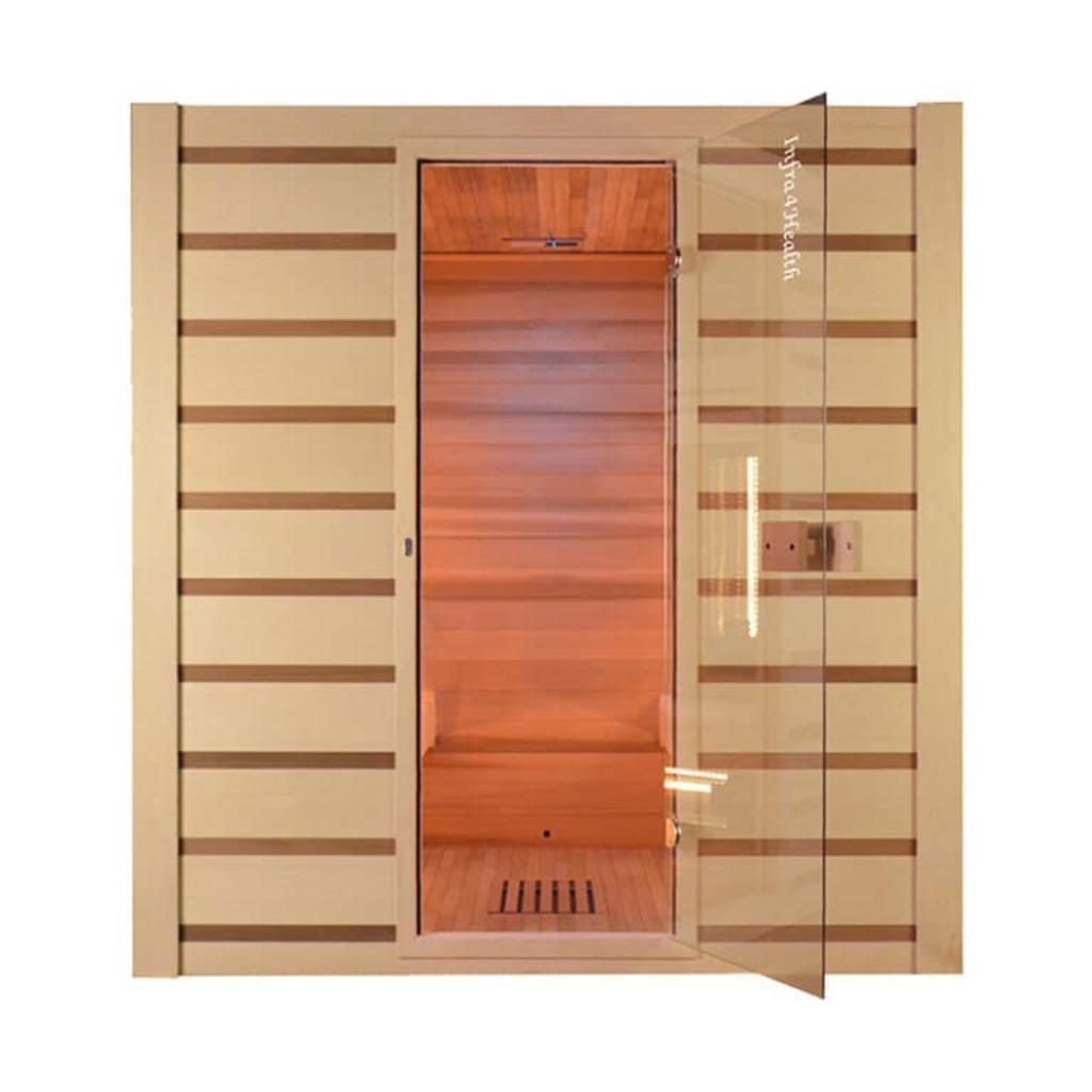 Traditionele Combi Sauna (Infrarood), Ophalen of Verzenden, Nieuw, Infrarood, Complete sauna