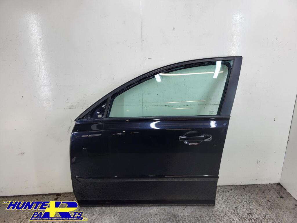 Portier LV zwart Volvo V50 ('04-'12) 31335440, Gebruikt, Deur, Voor, Ophalen of Verzenden
